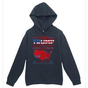 Inauguration 2025 Ly Unburdened Trump 47th President Urban Pullover Hoodie