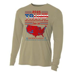 Inauguration 2025 Ly Unburdened Trump 47th President Cooling Performance Long Sleeve Crew