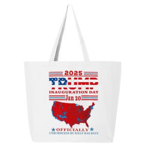 Inauguration 2025 Ly Unburdened Trump 47th President 25L Jumbo Tote