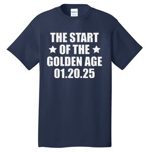 Inauguration 2025 President Trump Golden Age Tall T-Shirt