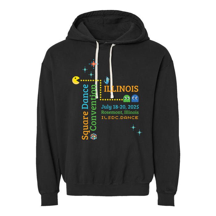 Ilsdc 2025 Square Dance Convention Garment-Dyed Fleece Hoodie