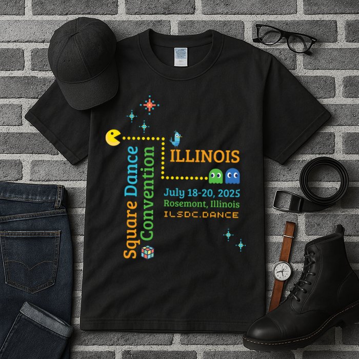 Ilsdc 2025 Square Dance Convention Tall T-Shirt