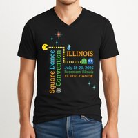 Ilsdc 2025 Square Dance Convention V-Neck T-Shirt