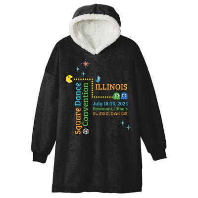 Ilsdc 2025 Square Dance Convention Hooded Wearable Blanket