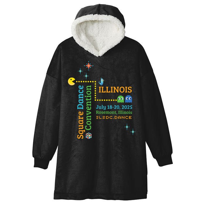 Ilsdc 2025 Square Dance Convention Hooded Wearable Blanket