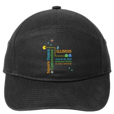 Ilsdc 2025 Square Dance Convention 7-Panel Snapback Hat
