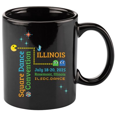 Ilsdc 2025 Square Dance Convention 11oz C Handle Ceramic Mug