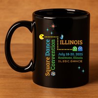 Ilsdc 2025 Square Dance Convention 11oz C Handle Ceramic Mug