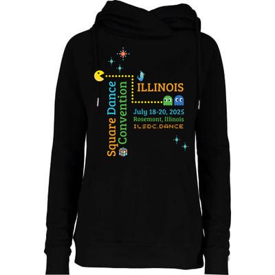 Ilsdc 2025 Square Dance Convention Womens Funnel Neck Pullover Hood