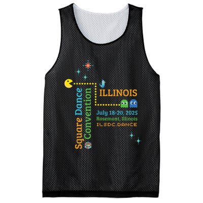 Ilsdc 2025 Square Dance Convention Mesh Reversible Basketball Jersey Tank