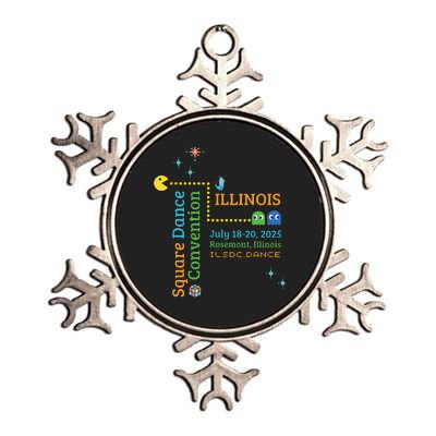 Ilsdc 2025 Square Dance Convention Metallic Star Ornament