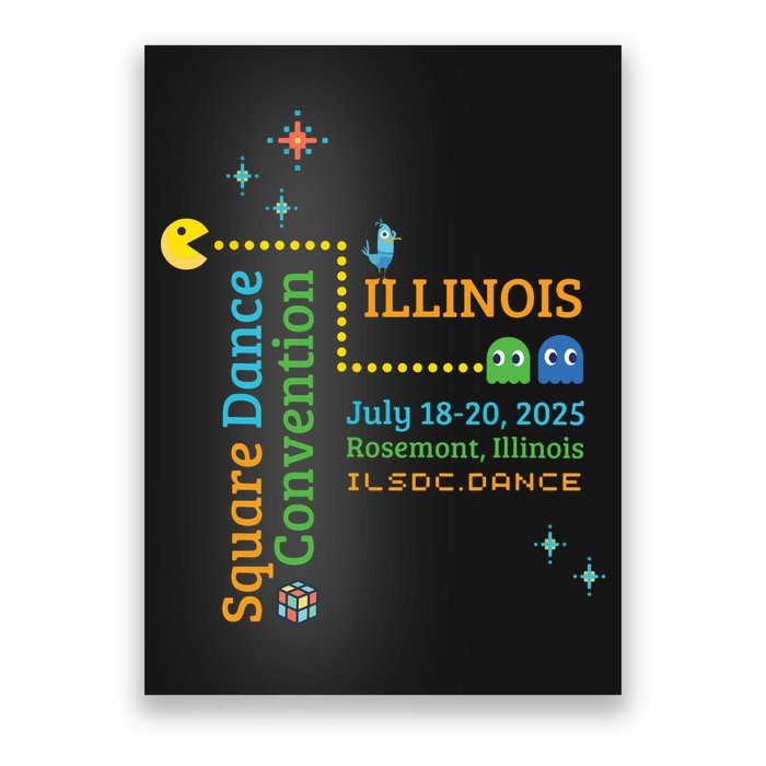 Ilsdc 2025 Square Dance Convention Poster