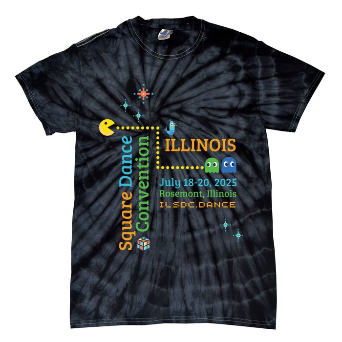 Ilsdc 2025 Square Dance Convention Tie-Dye T-Shirt