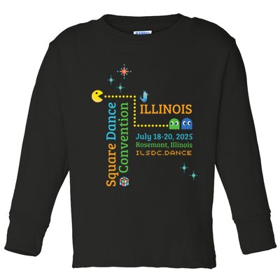 Ilsdc 2025 Square Dance Convention Toddler Long Sleeve Shirt