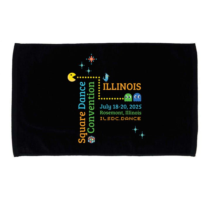 Ilsdc 2025 Square Dance Convention Microfiber Hand Towel