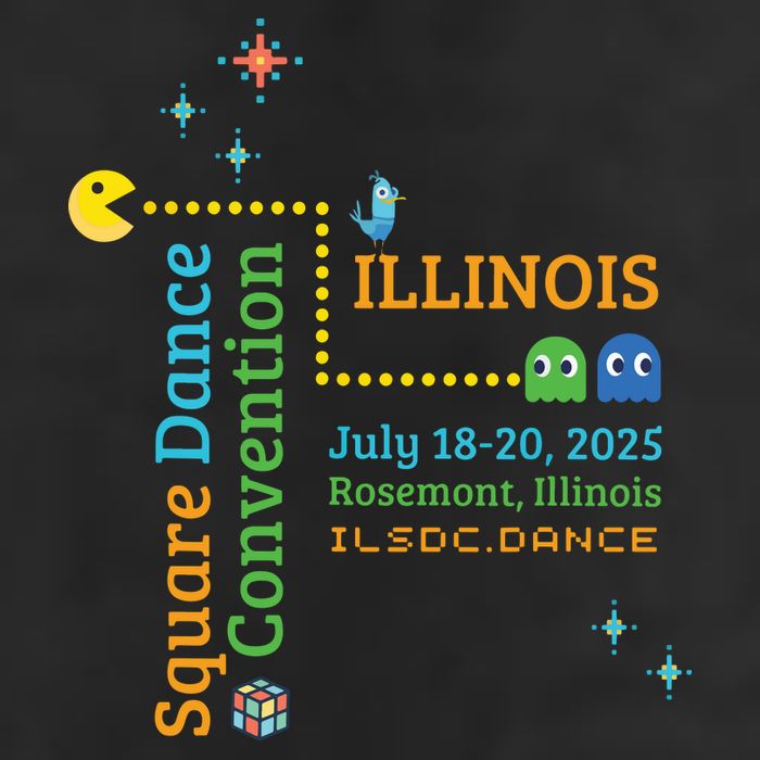 Ilsdc 2025 Square Dance Convention Microfiber Hand Towel
