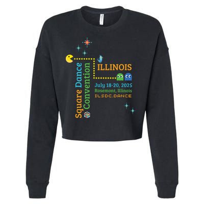 Ilsdc 2025 Square Dance Convention Cropped Pullover Crew