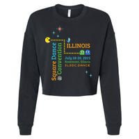 Ilsdc 2025 Square Dance Convention Cropped Pullover Crew