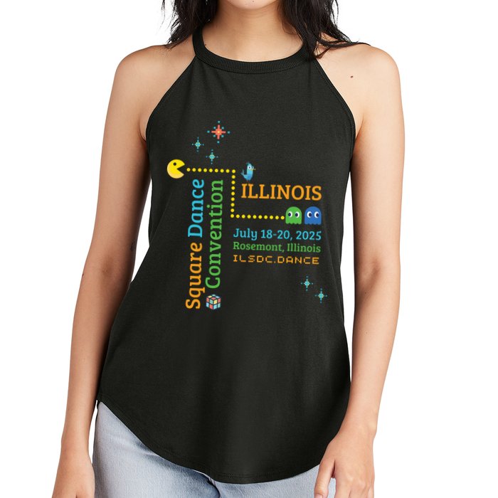 Ilsdc 2025 Square Dance Convention Women's Perfect Tri Rocker Tank