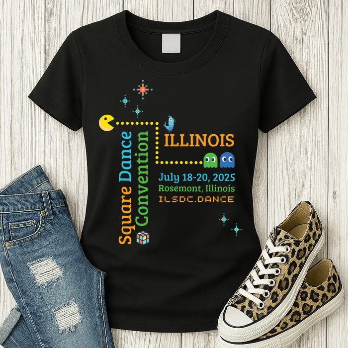 Ilsdc 2025 Square Dance Convention Womens T-Shirt