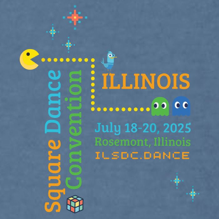 Ilsdc 2025 Square Dance Convention Garment-Dyed Sweatshirt