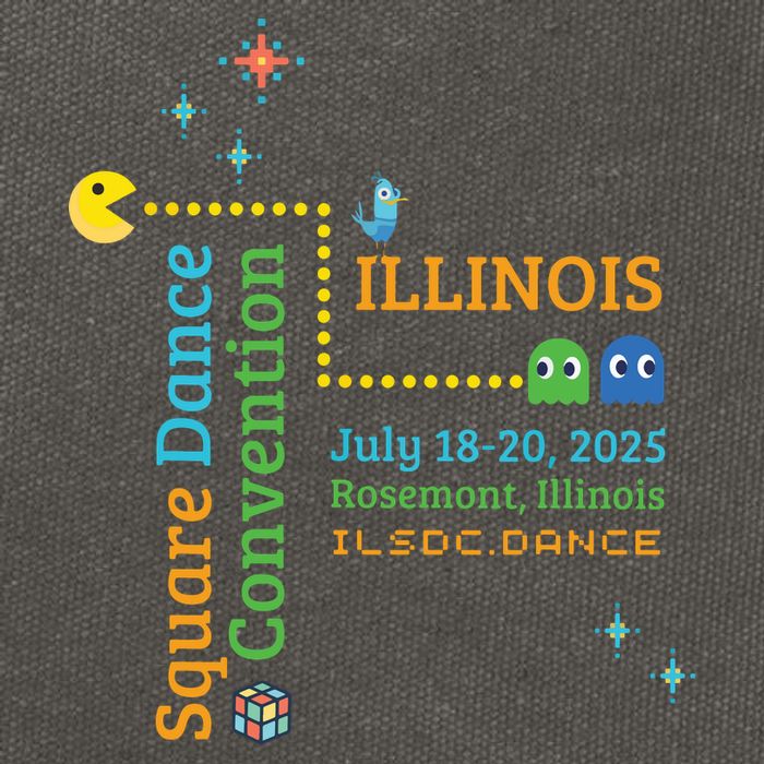 Ilsdc 2025 Square Dance Convention Cotton Canvas Backpack