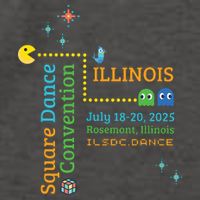 Ilsdc 2025 Square Dance Convention Vector Backpack