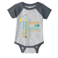 Ilsdc 2025 Square Dance Convention Infant Baby Jersey Bodysuit