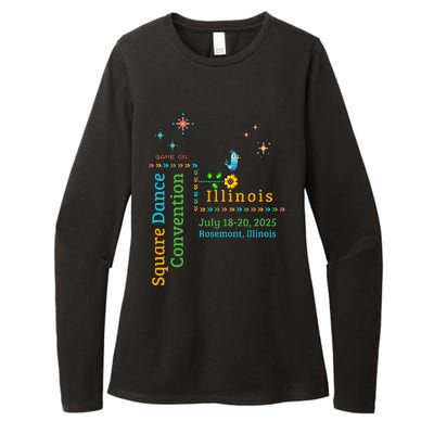 Ilsdc 2025 Square Dance Convention Womens CVC Long Sleeve Shirt