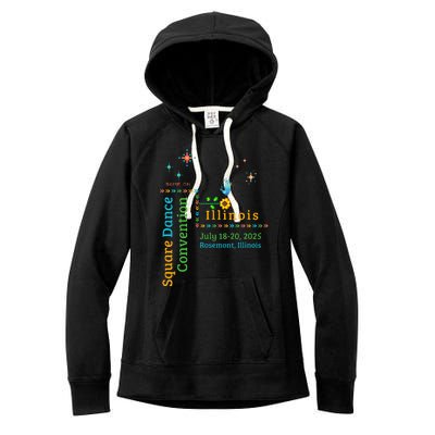 Ilsdc 2025 Square Dance Convention Women's Fleece Hoodie