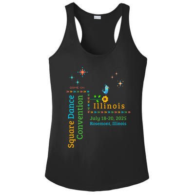 Ilsdc 2025 Square Dance Convention Ladies PosiCharge Competitor Racerback Tank