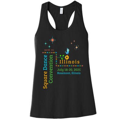 Ilsdc 2025 Square Dance Convention Women's Racerback Tank