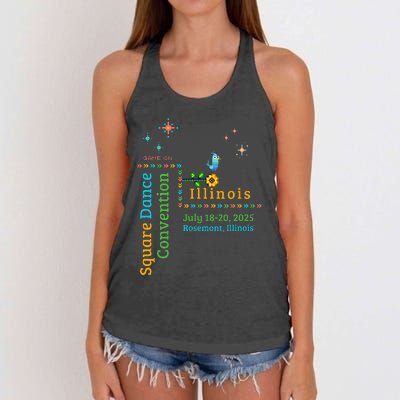 Ilsdc 2025 Square Dance Convention Women's Knotted Racerback Tank