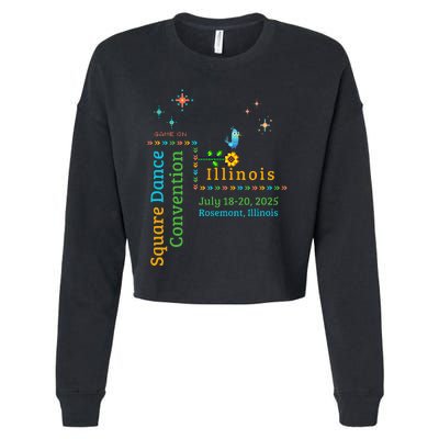 Ilsdc 2025 Square Dance Convention Cropped Pullover Crew