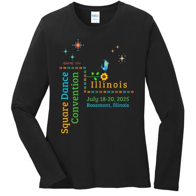 Ilsdc 2025 Square Dance Convention Ladies Long Sleeve Shirt