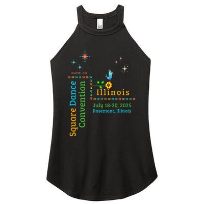 Ilsdc 2025 Square Dance Convention Women’s Perfect Tri Rocker Tank