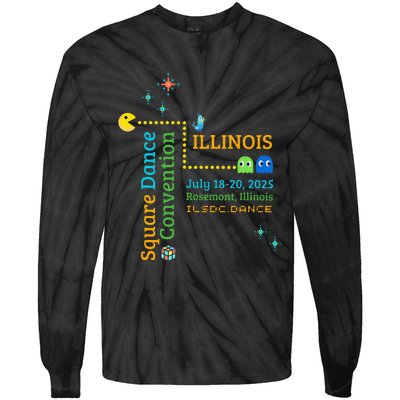 Ilsdc 2025 Square Dance Convention Tie-Dye Long Sleeve Shirt