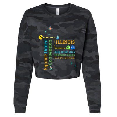 Ilsdc 2025 Square Dance Convention Cropped Pullover Crew