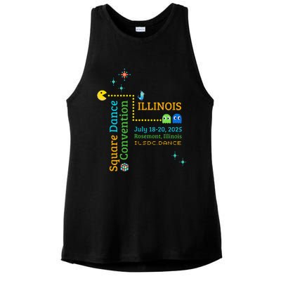 Ilsdc 2025 Square Dance Convention Ladies PosiCharge Tri-Blend Wicking Tank