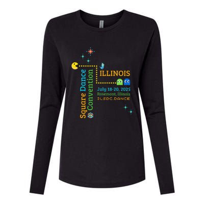 Ilsdc 2025 Square Dance Convention Womens Cotton Relaxed Long Sleeve T-Shirt