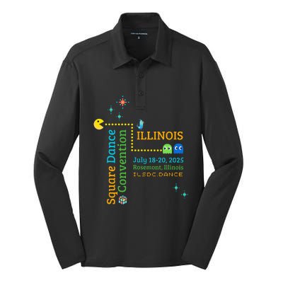 Ilsdc 2025 Square Dance Convention Silk Touch Performance Long Sleeve Polo