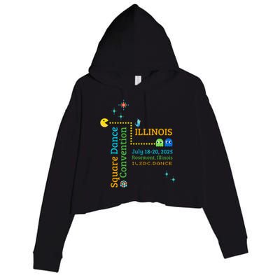 Ilsdc 2025 Square Dance Convention Crop Fleece Hoodie