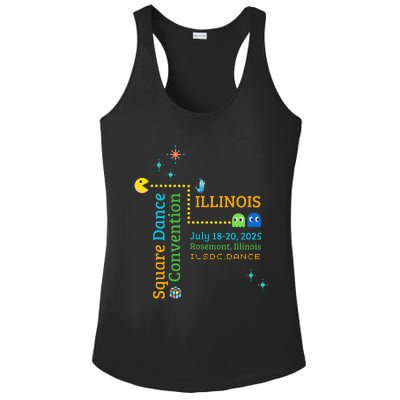 Ilsdc 2025 Square Dance Convention Ladies PosiCharge Competitor Racerback Tank