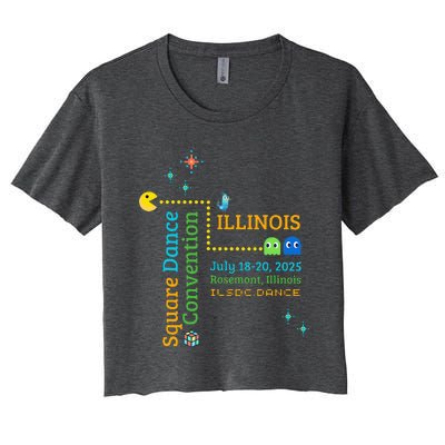 Ilsdc 2025 Square Dance Convention Women's Crop Top Tee