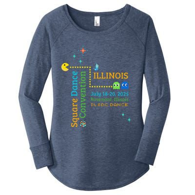 Ilsdc 2025 Square Dance Convention Women's Perfect Tri Tunic Long Sleeve Shirt