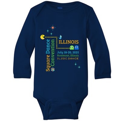 Ilsdc 2025 Square Dance Convention Baby Long Sleeve Bodysuit