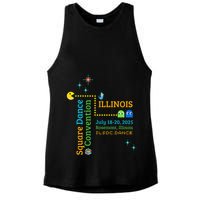 Ilsdc 2025 Square Dance Convention Ladies PosiCharge Tri-Blend Wicking Tank