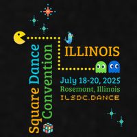 Ilsdc 2025 Square Dance Convention Ladies PosiCharge Tri-Blend Wicking Tank