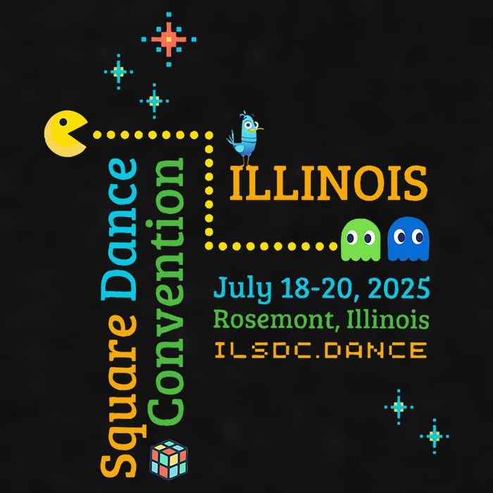Ilsdc 2025 Square Dance Convention Ladies PosiCharge Tri-Blend Wicking Tank
