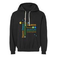 Ilsdc 2025 Square Dance Convention Garment-Dyed Fleece Hoodie